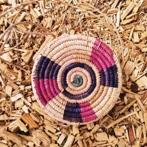 Sac en Raphia en rondelle