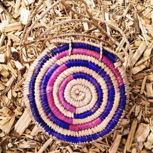 Sac en Raphia en rondelle
