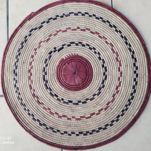 Set de table rond en Fulani