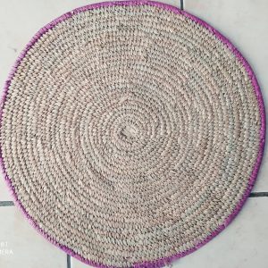 Set de table rond en Fulani
